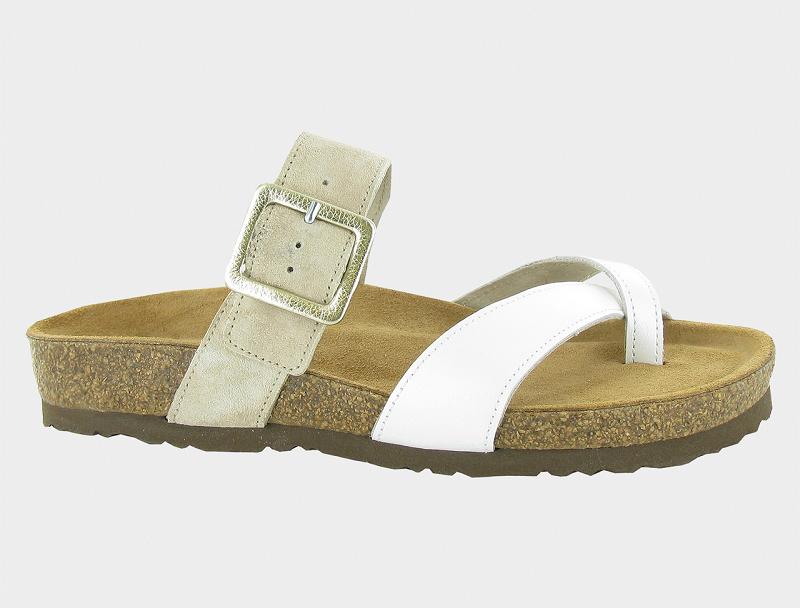 Birkenstock Fresno Soft Læder Sandaler Herre Hvide | DK 223BEX